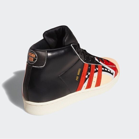 WNBA Jasmine Jones x adidas Pro Model JJ Heat CourtCore Superstar Hi Top FX4008 - Picture 4 of 14